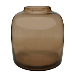 Vaas glas Bartica Taupe