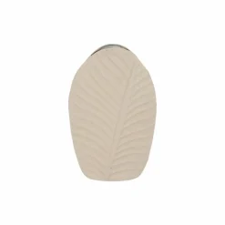 Vaas leaf creme metaal M