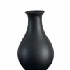 Vaas mat zwart metaal