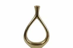 Vaas met gat Tara S goud 20 x 4,5 x 33 CM