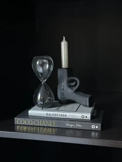 Vakkenkast decoratie set Luxury met twee tafelboeken