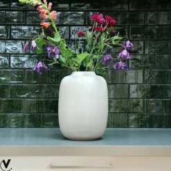 Vase the world – Artic ivory beige vaas 3 afmetingen