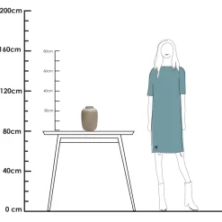 Vase the world – Artic matte beige creme ivory vaas 3 afmetingen