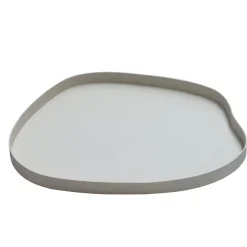 Vase the world – Organisch dienblad Bariri ivory – beige