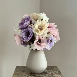 Vase the world | Tasman S matte ivory Ø18 x H20 cm