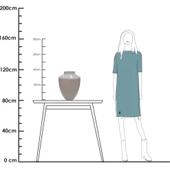 Vase the world – Tugela Pastel ivory beige vaas 2 maten