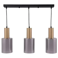 Vilmaris luxe hanglamp smoke goud hotel chique