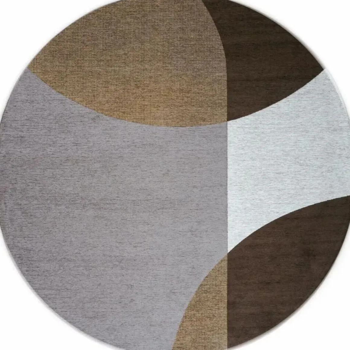 Vloerkleed Eli Brown ø160 cm