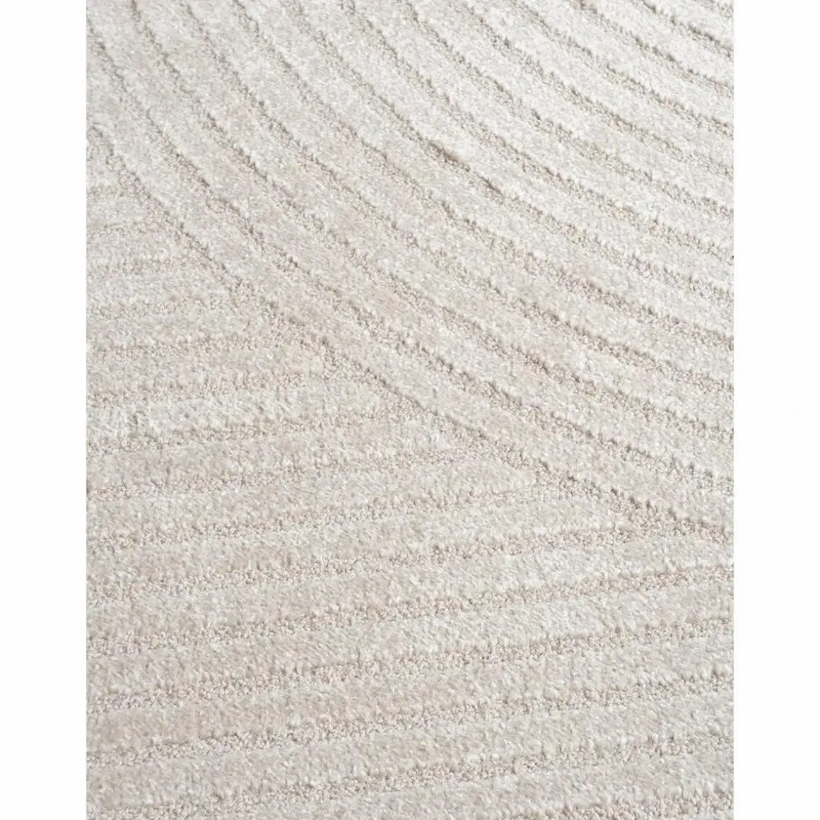 Vloerkleed Ella Beige Rond ø240 cm