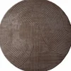 Vloerkleed Ella Brown Rond ø280 cm