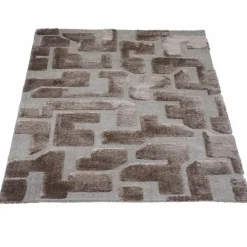 Vloerkleed Liana Bruin 160 x 230 cm