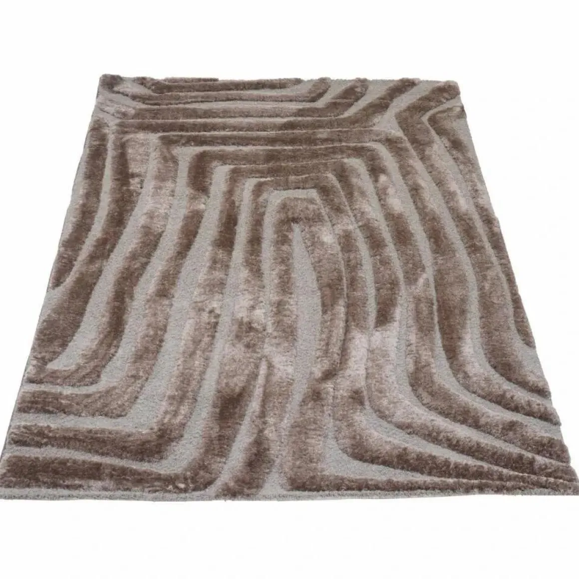 Vloerkleed Lima Bruin 240 x 340 cm