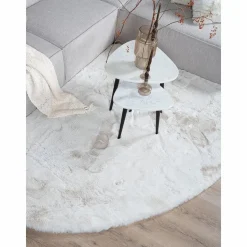 Vloerkleed Morbido Ivory 2810 – Kiezelvormig 160 x 230 cm