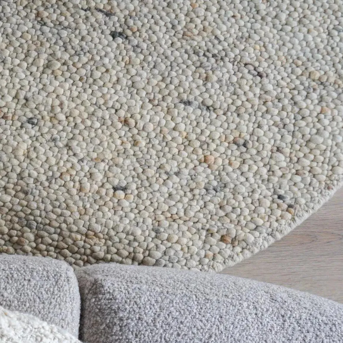 Vloerkleed Stone Beige 215 – Kiezelvormig 160 x 230 cm