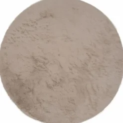 Vloerkleed Velluto Toffee – Rond ø160 cm