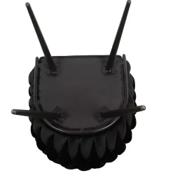 Wave stoel zwart (Set van 2)