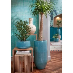 Yonker Bijzettafel – Set van 3 – L44 x B34 x H50 cm – Gerecycled Hout – Bruin