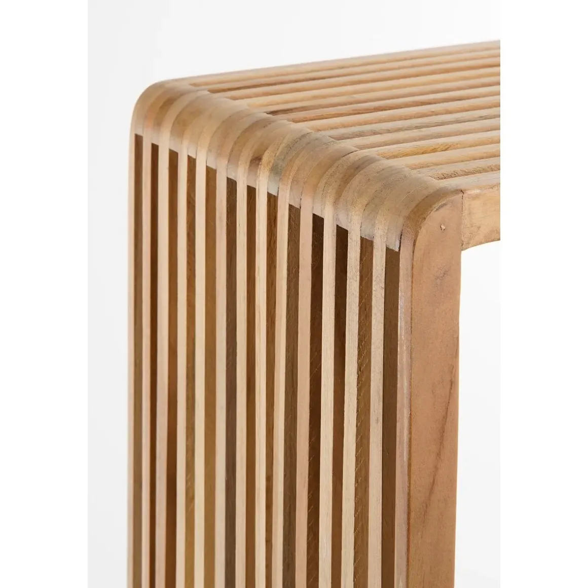 Yonker Plantentafel – Set van 2 – L35 x B25 x H80 cm – Gerecycled Hout – Bruin