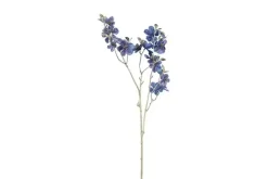 Zijden bloem Clerodendrum S blauw goud L7B10H68CM