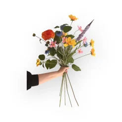 zijden bloem veldboeket spring