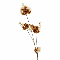 Zijden bloesemtak prunus malaga spray beige bruin 84cm