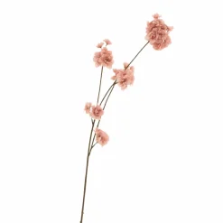 Zijden bloesemtak prunus malaga spray taupe oud roze 84cm