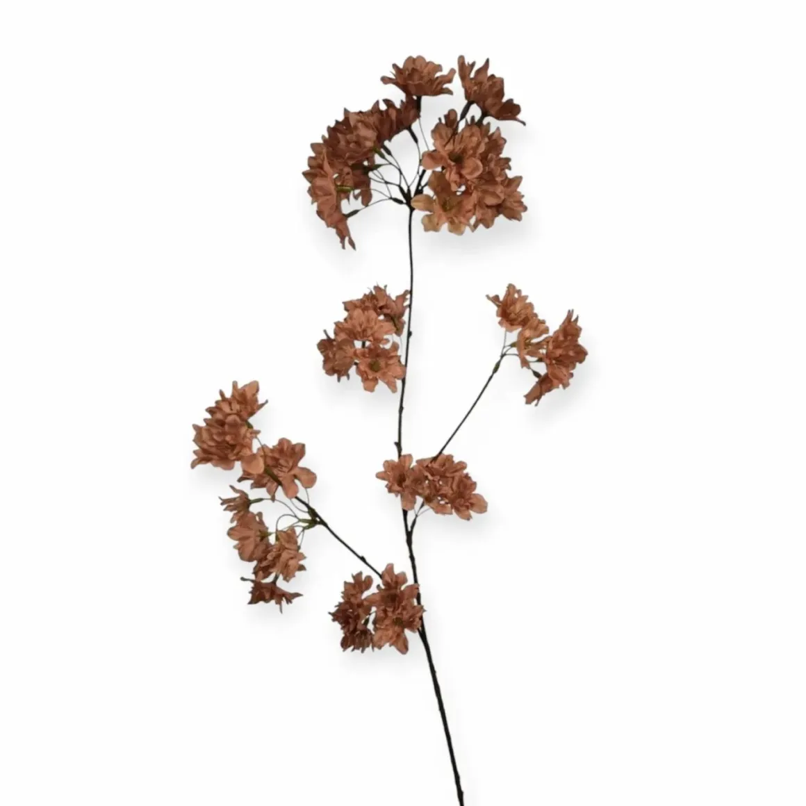 Zijden bloesemtak Prunus Pandora oud roze – 85cm