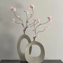 Zijden bloesemtak prunus malaga spray licht roze 84cm