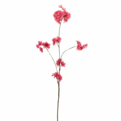 Zijden bloesemtak prunus malaga spray fuchia 84cm