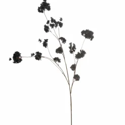 Zwarte Japanse zijden bloesem tak 126 cm